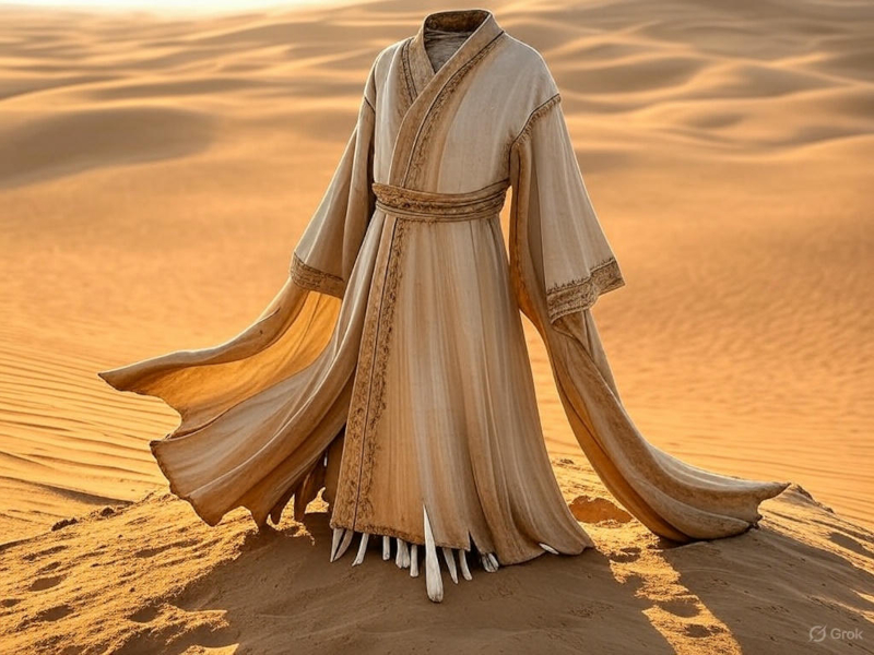 Desert Cloth Robe Portrait