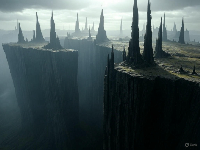 Corrupted cliffs and ichor