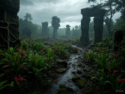 Jungle streams and ruins