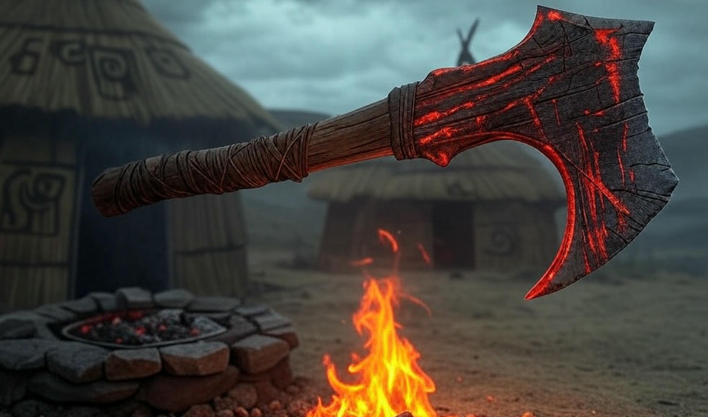Bone Axe in the Tribal Enclave